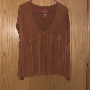 Rust color shirt